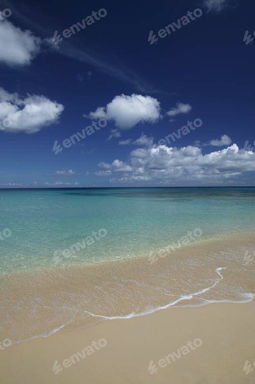 Preview: View Of Waves Washing Up On A Beach