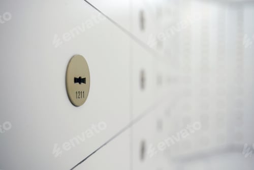 Preview: Detail Of The Interior Of A Strongroom