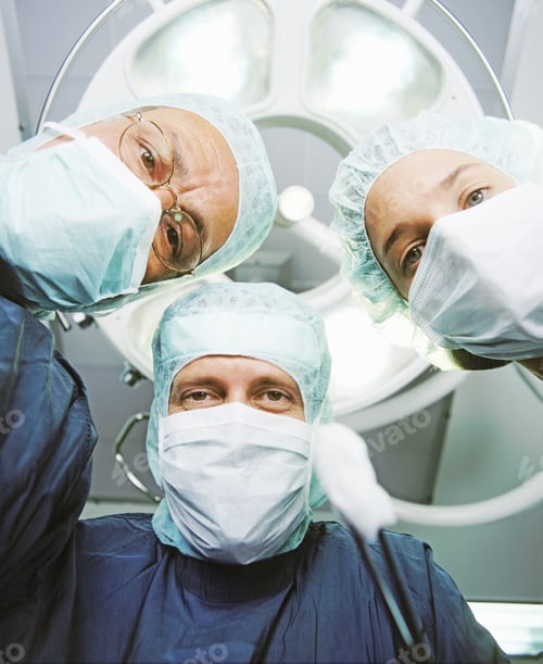 Preview: Surgeons Preparing for Operation in Hospital Room