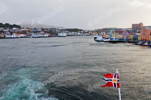Preview: View To Part Of Bergen, Hordaland County, Norway