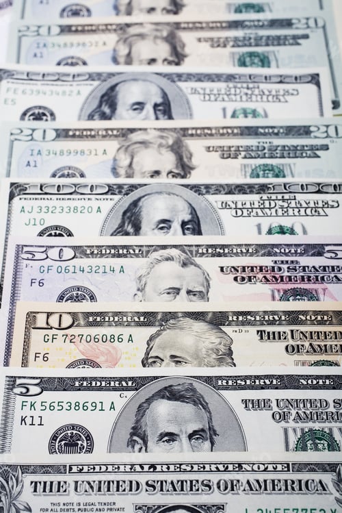 Preview: Close Up Of Assorted Us Paper Currency