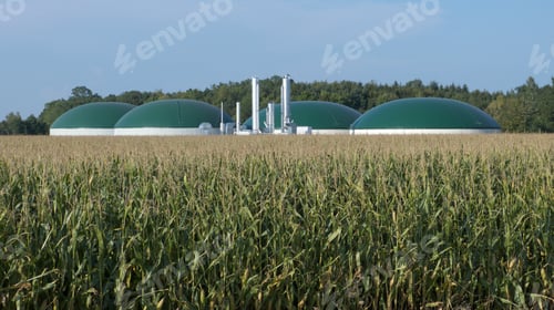 Preview: Biogas Plant, Jesenwang, Bavaria, Germany