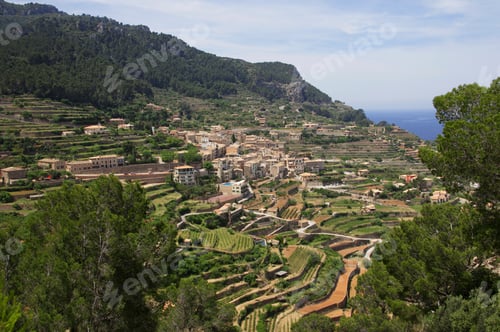 Preview: Farmhouse And Terraced Garden At Banyalbufar, Mallorca, Spain