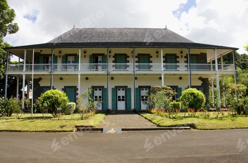 Preview: Chateau De Mon Plaisir At Sir Seewoosagur Ramgoolam Botanical Garden Near Port Louis, Mauritius