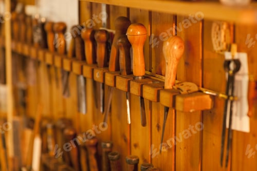 Preview: Tools Of A Violin Maker In Workshop