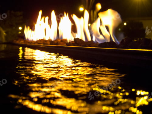 Preview: Close-Up Of Fire And Water