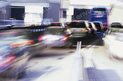 Preview: Traffic On The Highway, Blurred