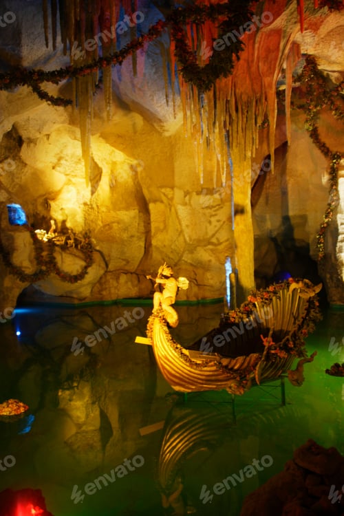 Preview: Venus Grotto In Park Of Castle Linderghof, Bavaria, Germany