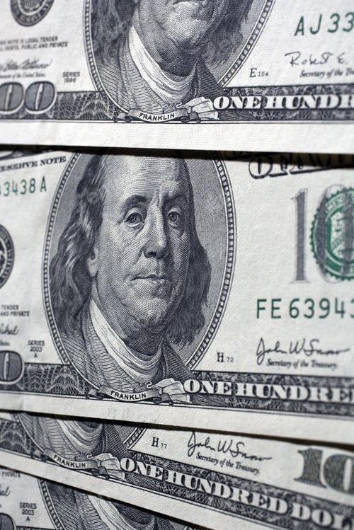 Preview: Close Up Of Us Paper Currency