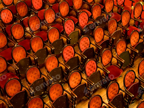 Preview: Chairs Inside Teatro Amazonas, Amazon Theatre In Manaus, Amazonas, Amazon River, Brazil