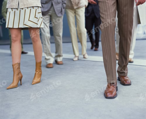 Preview: Group Of Executives, Leg Shot