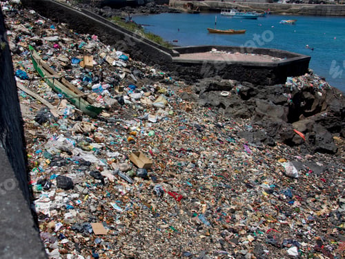 Preview: Pollution At The Harbor Of Moroni, Grand Comore Island, Ngazidja, Comores, Africa