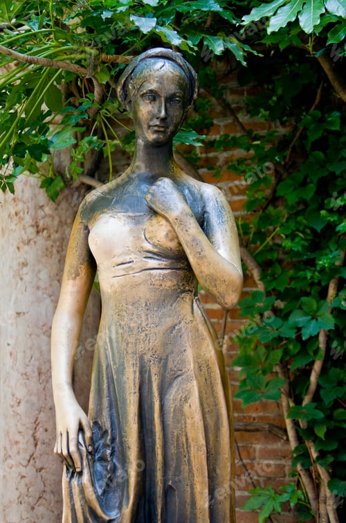 Preview: Bronze Statue Of Juliet, Juliet'S House, Casa Di Giulietta, Verona, Veneto, Italy