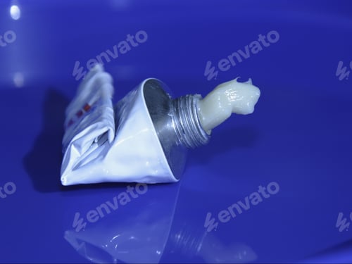 Preview: Close Up Of Rolled Up Tube Of Ointment