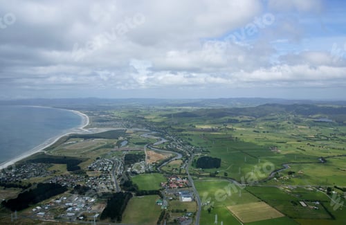 Preview: Aerial View Of Marsden Point, North Island, New Zealand