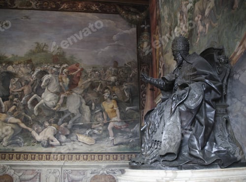 Vista previa: Statue Of Pope Innocent X, Capitoline Museum, Rome, Italy