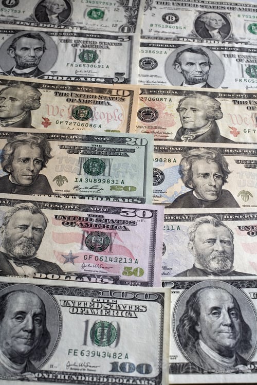 Preview: Close Up Of Assorted Us Paper Currency