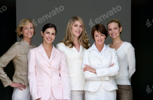 Preview: Portrait Of Group Of Businesswomen
