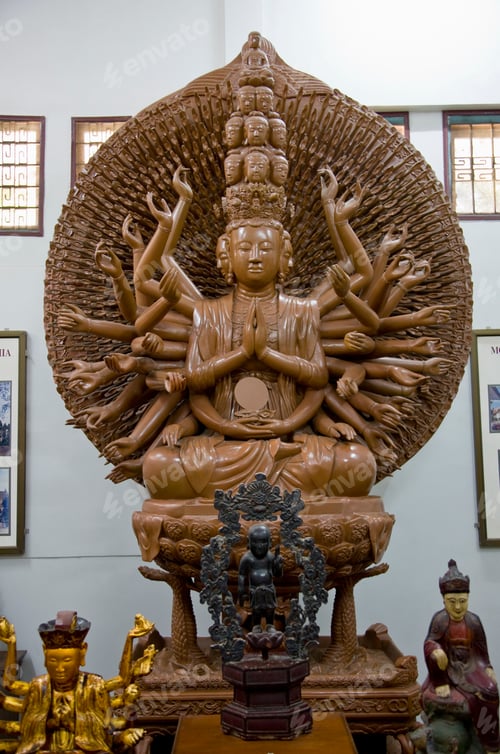 Preview: Buddha Statue At National Historical Museum, Ho Chi Minh City, Saigon, Vietnam