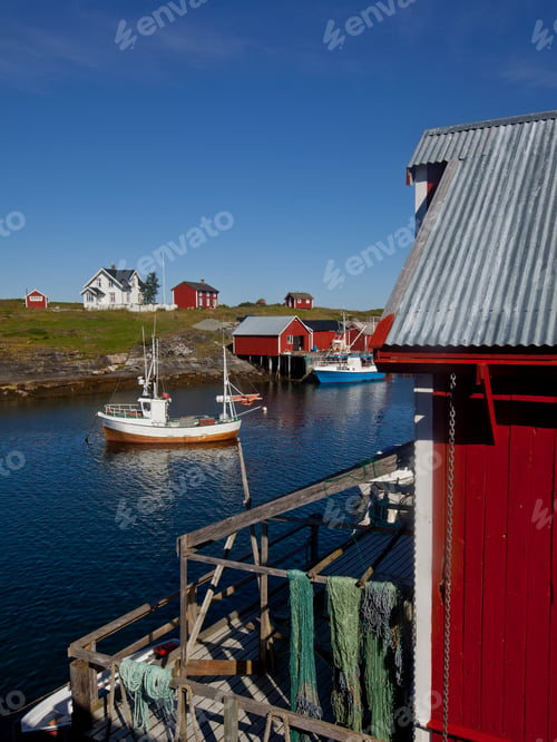 Preview: View To Nes, Vega Archipelago, Sor-Helgeland, Helegland, Nordland, Norway