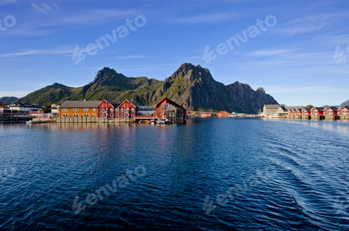 Preview: View To Svolvaer, Lofoten, Nordland, Norway