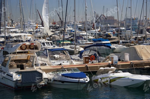 Preview: Yachts At The Marina Of Palma De Mallorca, Mallorca, Spain