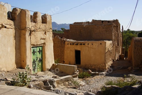 Preview: Goats Eating Waste, Al Hamra, Ad Dakhiliyah, Oman