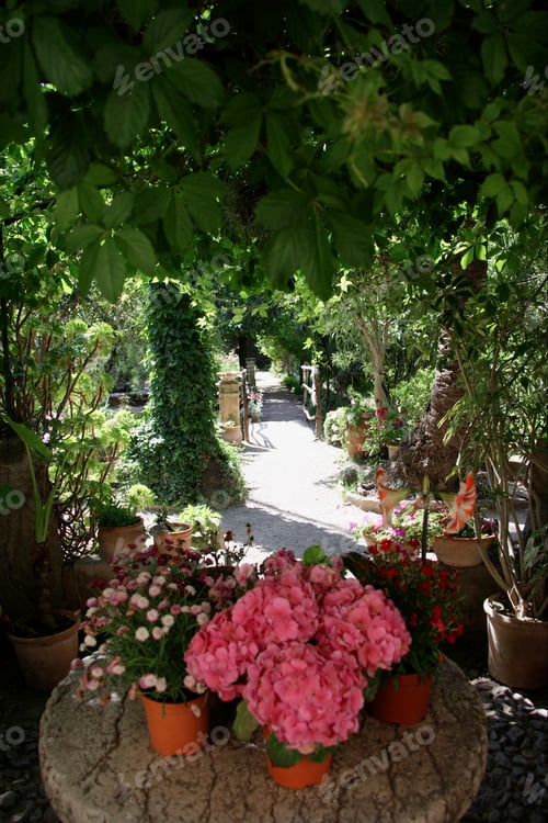 Preview: Garden Of Son Marroig, Near Deia, Mallorca, Spain