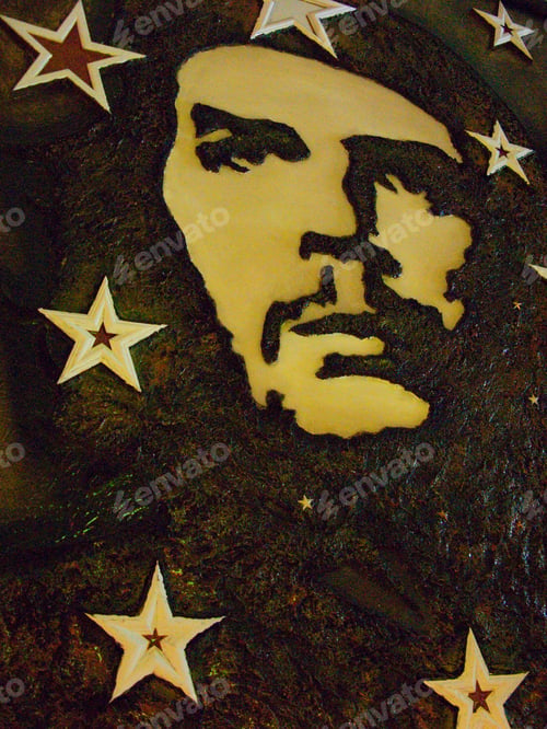 Preview: Painting Of Che Guevara, Havana, Cuba,
