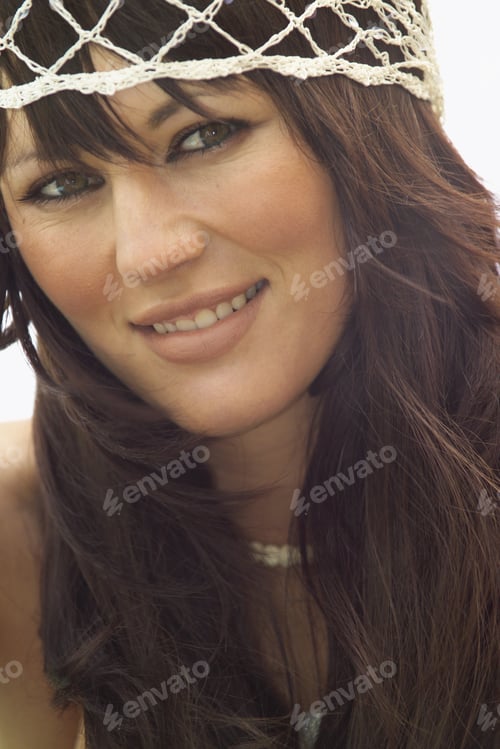 Preview: Close Up Of Woman Smiling Outdoors