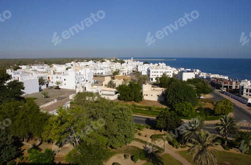 Preview: View From Sohar Fort To Sohar, Al Batinah Region, Oman
