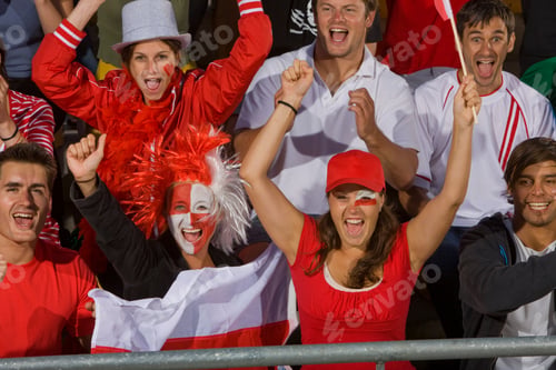 Preview: Polish Fans At Soccer Game In Cape Town, South Africa