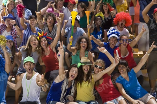 Preview: Fans At Soccer Game In Cape Town, South Africa