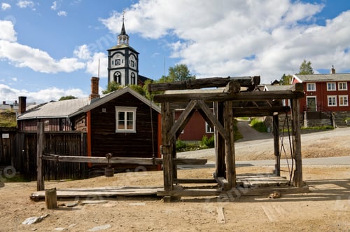 Preview: Copper Ore Scale At Roros, Sor-Trondelag, Trondelag, Norway