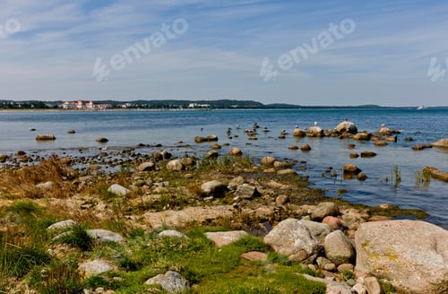 Preview: View To Seaside Resort Binz, Binz, Ruegen, Mecklenburg-Western Pommerania, Germany