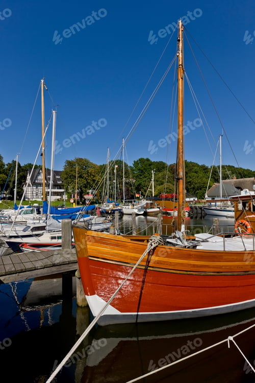 Preview: Harbor Of Kloster, Hiddensee Island, Germany