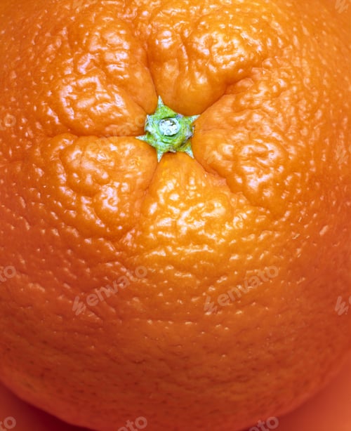 Vista previa: Extreme Close-Up Of Whole Orange, Showing Texture Of Skin