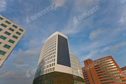 Preview: Exterior Of Ecologically Sustainable Business Realty, Hoofddorp, Netherland