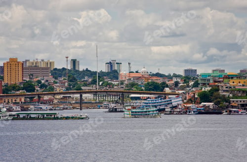Preview: View To Manaus, Amazonas, Amazon River, Brazil