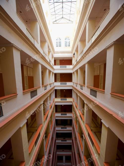 Preview: Corridors Of Several Floors Of The Hotel Sevilla, Havana, Cuba