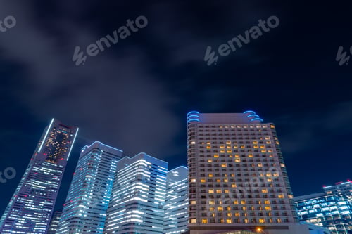 Preview: Night View Of Yokohama Minatomirai