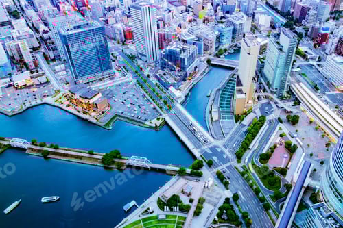 Preview: View From Minatomirai And Yokohama Seen From The Observatory