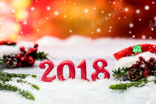 Preview: Merry Christmas And Happy New Year Deocration
