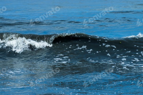 Preview: Black Heavy Waves In The Storm Season.