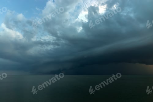 Preview: Cloud Rain Are Falling In The Sea.
