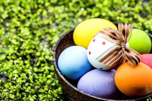 Preview: Happy Easter Day, Bunny And Egg, Christians Worldwide Celebrate