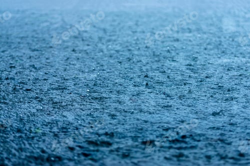 Preview: Rain Fall On The Ground In Rains Season.