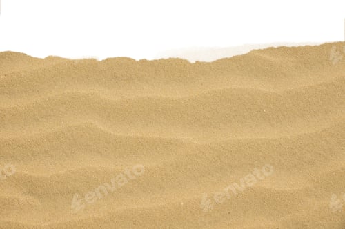 Preview: Closeup Of Sand Pattern Of A Beach In The Summer