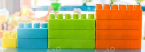 Preview: Colorful Building Blocks, Children Game
