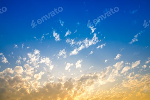 Preview: Morning Sky With Cloud.